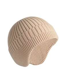 Autumn/Winter Knitted Ear Warmer Hat, Warm And Windproof, Unisex For Adults And Kids - 1PC - View 9