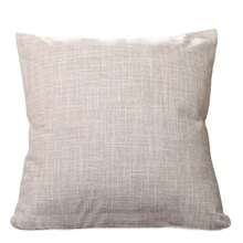 Ins Style Solid Color Pillow Case Set, Natural Linen Cotton, Machine Washable, No Dye, Suitable For Homestay/Cafe/Home Decor