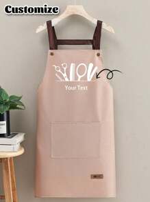 1pc Personalized Custom Hair Stylist Black Apron Hairdresser Beauty Salon Cosmetologist Cosmetology School Barber Gift Custom,Unique,Personalized Ideal Gifts For Him Her,Boyfriend,Girlfriend,Dad,Mom,Family,Friends For Anniversaries,For Valentine's Day,For Mother's Day,For Birthdays,For Children's Day,For Father's Day,For Graduation,For Weddings,For Christmas,For Housewarming