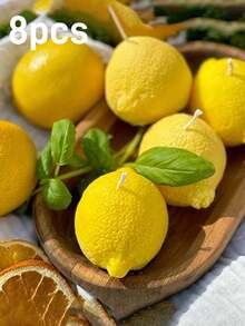 1/4 Nến thơm hương chanh, Sáp đậu nành thủ công, Thích hợp để trang trí nhà cửa, Tiệc tùng, Trang trí bàn ăn, Quà tặng ngày lễ, Bữa tối, Tiệc tùng/Sự kiện, Thư giãn/Thiền định, Đèn chiếu sáng tạo tâm trạng, Quà tặng sinh nhật, Trang trí lễ hội, Quà lưu niệm, Trang trí đám cưới - Nhiều màu - Xem 15