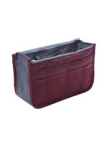 13-Pocket Large Capacity Waterproof Nylon Makeup Bag, Foldable Organizer Pouch, Multi-Functional Travel Cosmetic Bag - Multicolor - View 10