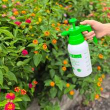 耐用大容量园艺喷壶，带气压喷雾 - 适用于花卉、植物和洗车，带有测量标记和防漏阀，绿色和白色，适用于室外植物的喷壶 - 彩色 - 查看 8