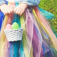 1 Roll Tulle Roll Tulle Fabric Roll 6" X 25Yards(15cm*22.8m) For Decorations Tutu Weddings Costumes Skirts Parties Gift Bow Baby Shower