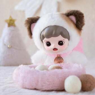 Miniso ZORAA Fluffy Cabin Series Plush Pendent Blind Box