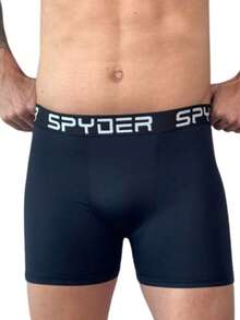 Kit 5 Original Spyder Men's Boxer Briefs Spring Collection - Negro - Ver 4