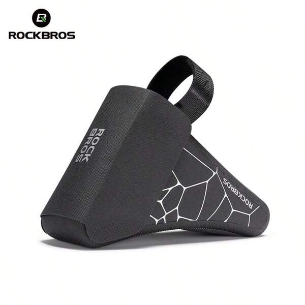 ROCKBROS Cuadro de bicicleta plegable ROCKBROS Xiaobu: Diseñado con precisión para un plegado sin interferencias - Bolsa de herramientas para tubo superior de ciclismo