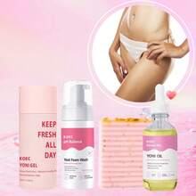 KOEC 4-Piece Feminine Care Skin Care Leisure Hygiene Products Set, Give Yourself A Gift