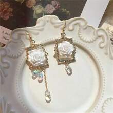 Pendientes tipo botón de estilo coreano, pendientes personalizados para mujer, accesorios de otoño/invierno