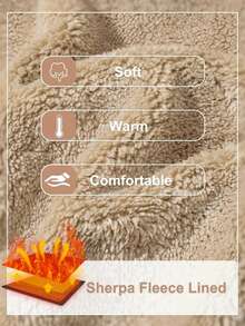 男士休闲保暖圆领运动衫，秋冬