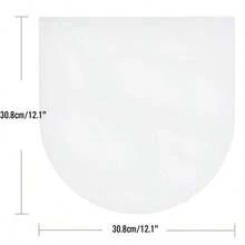 100x Anti Static 12'' LP LD Vinyl Record Covers Inner Sleeves Clear Cover Plastic - White - View 8