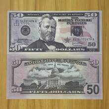 100 件假钱，8 种不同的美元样式 - 逼真的美元货币适用于活动、派对、婚礼和教育目的 - 包括 $100、$50、$20、$10、$5、$1、$0.25 和 $0.10 - 非常适合电影道具、派对钱和礼物、活动道具 | 逼真的货币 | 详细设计，货币道具，非常适合房间装饰