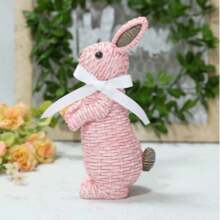 تزيين على شكل أرنب كرتوني، مناسب لغرفة النوم وغرفة المعيشة