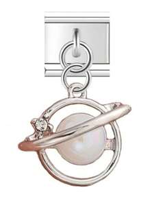 Creative And Exquisite Fashion Pink Alloy Candy Heart Italian Charm Bracelet Modular 9mm Link Accessories Wholesale - A - View 5