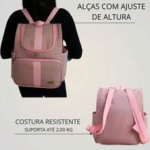 Kids Shoulder & Tote Bags - Baby Pink - View 6