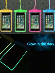 Custodia impermeabile universale per telefono, borsa impermeabile per telefono cellulare, sacchetto impermeabile per telefono, borsa impermeabile per telefono, compatibile con e adatta a tutti i modelli di telefoni cellulari, per nuoto, rafting, immersioni, fotografia subacquea, spiaggia, viaggi, vacanze, piscina, sport all'aperto.