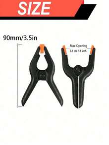 3英寸大型重型夹具，木工工具，家用手持夹，弹簧夹，强力固定夹，男士工具