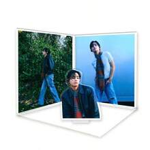 KEYCEO 55 miếng dán ảnh hỗ trợ, áp phích Kim Taehyung, album Kim Taehyung, album mới của Gidle Girl Love Japan Electronic Special MINI7, thẻ ảnh ba chiều hai mặt LOMO Card, album mini bộ sưu tập Hallyu 55 miếng - Xem 5