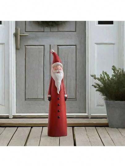 1 Tượng Ông già Noel/Người tuyết bằng nhựa 29,5cm, Thích hợp trang trí Giáng sinh trong nhà và ngoài trời, Trang trí nhà cửa, Tuyệt vời để trang trí Giáng sinh, Quà tặng năm mới, Đồ dùng Giáng sinh, Tiệc Giáng sinh, Ngày lễ Giáng sinh, Quà tặng Giáng sinh