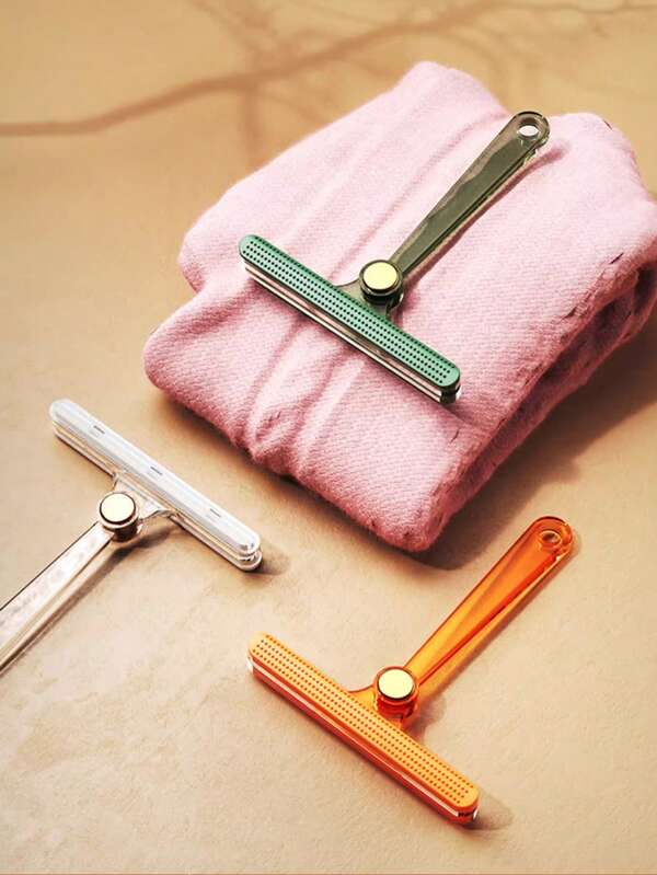 Cepillo portátil de doble cara para eliminar el cabello, cepillo de limpieza de pelo de mascota, cepillo para eliminar la electricidad estática, raspador de bolas de pelo para ropa, cepillo portátil (mango antideslizante reutilizable de doble cara), adecuado para ropa, camas, sofás, bolas de pelo de mascotas, limpieza de cabello