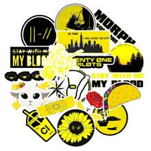 50 Pieces Of American Band Stickers For Luggage, Water Cups, Computer Stickers, Waterproof