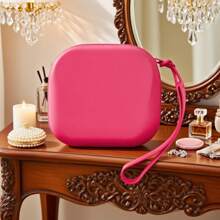 Nueva bolsa cosmética de silicona cuadrada mini, monedero multiusos pequeño para uso al aire libre, almacenamiento de llaves, auriculares, portador de tarjetas