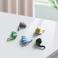 Tapones de oído reutilizables a prueba de ruido, nuevos tapones de oído de espuma de memoria 2025 adecuados para el trabajo, el estudio, los viajes, mejoran el enfoque y la calidad del sueño, tapones de oído de silicona para protección auditiva, ajuste cómodo, regalo perfecto para el Día de la Madre, Navidad, Acción de Gracias para familiares y amigos