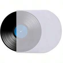 100x Anti Static 12'' LP LD Vinyl Record Covers Inner Sleeves Clear Cover Plastic - White - View 3