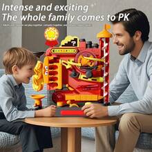 Interactive Plastic Marble Run For Children: Layered Desktop Racing Track Suitable For 3–14 Year-Olds, Improves Motor Skills And Serves As A Great Party Favor For Halloween, Christmas, And Birthdays