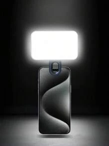 Lumière de selfie portable, éclairage pour vidéoconférence avec pince pour caméra de téléphone, lumière LED amovible pour vidéoconférence, 3 modes d'éclairage, rechargeable, portable, convient aux ordinateurs portables/téléphones/tablettes/appels Zoom/maquillage. Convient aux selfies et à la diffusion en direct, lumière portable