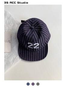 1pc Soft Top Retro Plaid Visor Hat, Women Large Brim Sun Protection Five Panels Cap, Streetwear Flat-Brim Casual Hip-Hop Baseball Cap, Suitable For Spring/Summer, Unisex