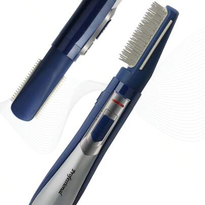 一根220V沙特英国标准插头电源线两用多功能电发梳电动吹发梳带替换梳