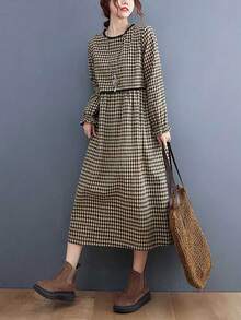Women Long Dresses - đen - Xem 5