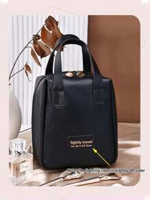 1 Peça Bolsa de Maquiagem, Bolsa de Toalete, Bolsa de Armazenamento de Cosméticos, Bolsa Feminina, Bolsa de Toalete Portátil, Bolsa de Maquiagem à Prova d'Água, Bolsa de Maquiagem de Grande Capacidade, Bolsa de Viagem para Cosméticos, Organizador de Viagem Multifuncional, Clutch, Nécessaire de Cosméticos, Presente, Presente para Mãe, Presente de Aniversário, Presente de Ano Novo