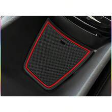 2024 2025 2026 Chevy Trax Door Slot Mat For 2024 2025 2026 Chevrolet Trax LS1RS LT 2RS ACTIV 14PCS Fit 2024 20256 2026 Chevy Trax Accessories Door Compartment Cup Center Console Liners (Red) - 紅墊 - 查看 5