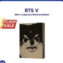 KEYCEO 55 miếng dán ảnh hỗ trợ, áp phích Kim Taehyung, album Kim Taehyung, album mới của Gidle Girl Love Japan Electronic Special MINI7, thẻ ảnh ba chiều hai mặt LOMO Card, album mini bộ sưu tập Hallyu 55 miếng - Xem 9