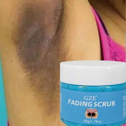 GZE 旅行装褪色磨砂膏 夏季温和清洁 适合所有肤质 保湿滋润 适用于私密部位 私人部位、腋下