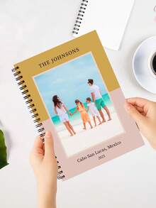 Personalised A5 Notebook | Custom Photo & Text | Bound Book | Premium Materials Matte Finish.Personalized Photo Notebook, Custom Name Journal, Hardcover Notebook, Unique Gift, Custom Photo & Text,New Year Gifts