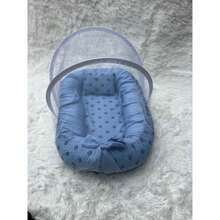 Nest With Mosquito Net For Boy And Girl, Assorted Prints - BLUE CROWN BB - Xem 1