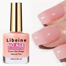 LIBEINE Nude Pink Nail Polish With Keratin Strengthener, Natural Healthy Pink Nails, No Baking Long-Lasting Quick Dry, Nail Protection, Essential Nail Care