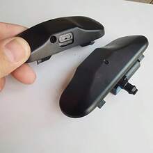 2pcs Car Windshield Washer Nozzle - Brass Plated Spray Head With Durable Plastic Body, Adjustable Fan-Shaped Windshield Wiper Spray Nozzle, Fit For Passat, Audi A4, Golf 6, SEAT Arona, SEAT Tarraco, SEAT Alhambra, SEAT Ateca