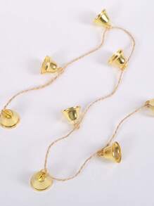 1 قطعة من أكاليل الجرس الصغيرة، زينة معلقة على الحائط، ديكور معلق للكريسماس، ديكور غرفة ، ديكور المنزل، ديكور غرفة النوم، ديكور النافذة، ديكورات الشتاء والكريسماس