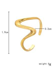 Structured Cuff Ring