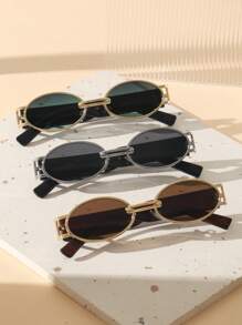 3pcs Gold, Silver, Tea, Gray and Green Combination