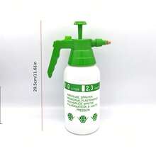 耐用大容量园艺喷壶，带气压喷雾 - 适用于花卉、植物和洗车，带有测量标记和防漏阀，绿色和白色，适用于室外植物的喷壶 - 彩色 - 查看 6