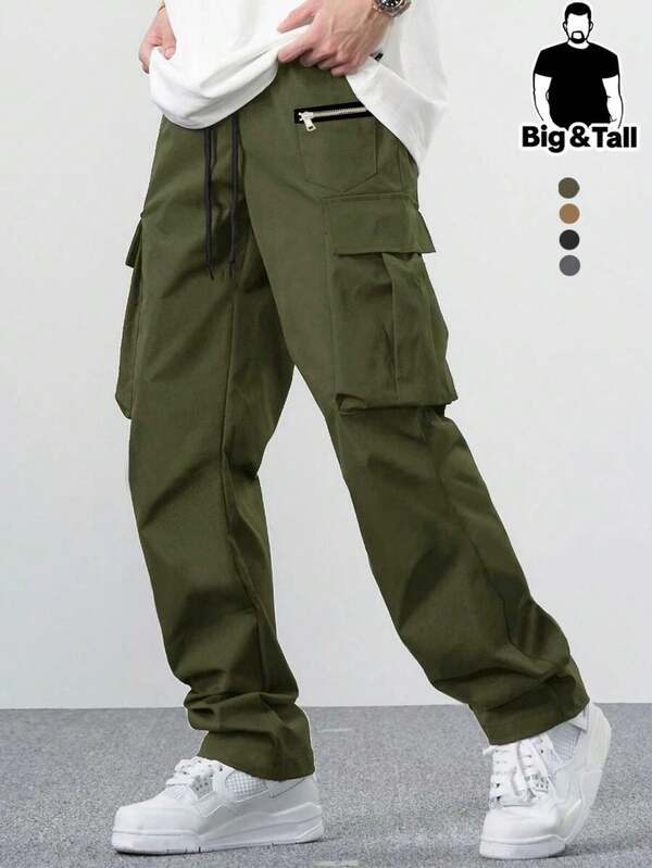 Plus Size Men's Cargo Pants