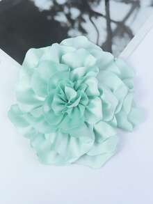 20cm 2024 Korean Style 3D Satin Peony Flower Handmade Brooch, Versatile Apparel & Dress Accessory Valentines - Flower - View 30