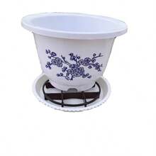 Plant Pot Risers/Stands, Bottom Pads For Flower Pots, Elevate Potted Plants, Prevent Waterlogging, Ventilation - Black - View 5