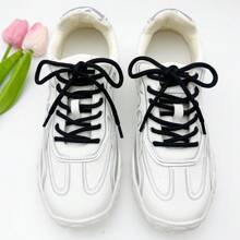 1 Pair Multi-Size Multi-Purpose Round Shoelaces, Suitable For Boots, Basketball Shoes, Thick Sole Sneakers, Practical Shoelaces For Outdoor Use, Easy To Carry