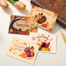 Thanksgiving Greeting Cards, Creative Ideas, Gratitude, Blessings, Message Cards, Holiday Cards, Including Envelopes, Halloween Greeting Cards, Thanksgiving Greeting Cards, 6pcs