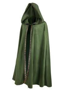 Medieval Cloak With Hood Wizard Cloak Halloween Renaissance Hooded Cape For Man And Women - Multicolor - View 18
